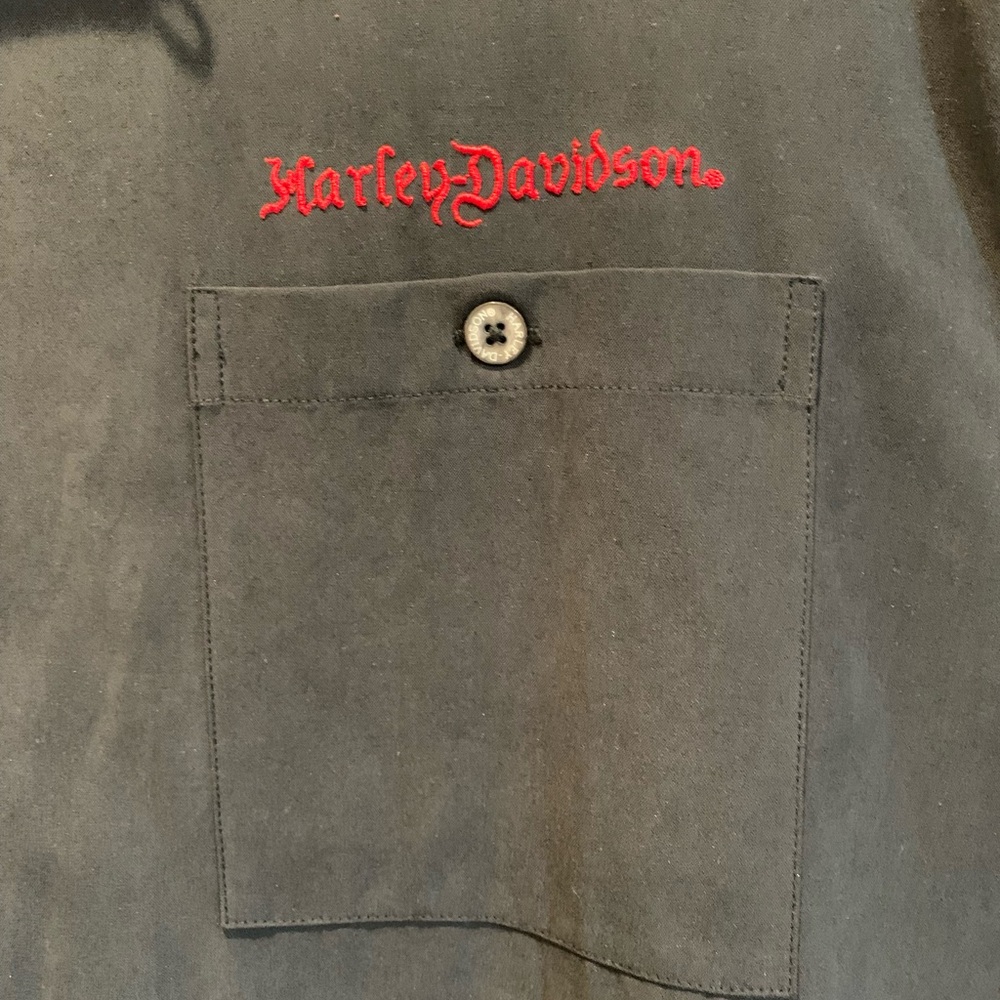 NWT Tori Richard Harley Davidson Mischief Shirt - Picture 7 of 15